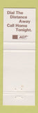 Matchbook Cover - Rundle Motel Canmore AB