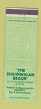 Matchbook Cover - Shawinigan Beach BC