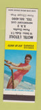 Matchbook Cover - Motel L'Etoile Repentigny QC pinup