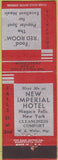 Matchbook Cover - Red Room Restaurant Niagara Falls NY