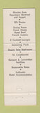 Matchbook Cover - Town and Country Montreal QC