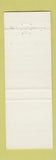 Matchbook Cover - Motel Florence Brossard QC