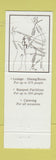 Matchbook Cover - Golf's Steak House Tavern Kitchener ON
