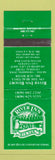 Matchbook Cover - River Inn Big Sur CA