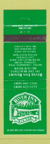Matchbook Cover - River Inn Big Sur CA