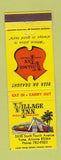Matchbook Cover - Village Inn Pizza Yuma AZ