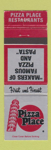 Matchbook Cover - Pizza Palace Restaurants
