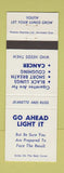 Matchbook Cover - Anti Cigarettes Canada