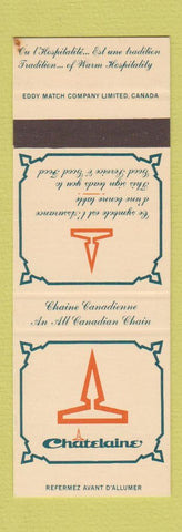 Matchbook Cover - Chatelaine Canada SAMPLE WEAR