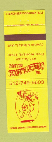Matchbook Cover - Ocean Ranch Saloon Port Aransas TX