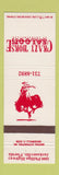 Matchbook Cover - Crazy Horse Saloon Jacksonville FL