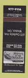 Matchbook Cover - Howl at the Moon Saloon Windsor ON