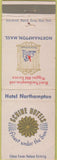 Matchbook Cover - Hotel Northampton Wiggins Old Tavern MA