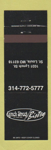 Matchbook Cover - Lynch Street Bistro ST Louis MO