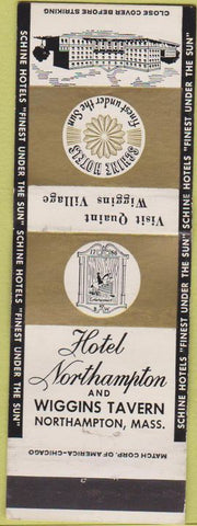 Matchbook Cover - Hotel Northampton MA
