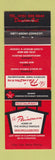 Matchbook Cover - Plainsman Smorgasbord Dundas ON