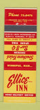 Matchbook Cover - Ellice Inn Toronto ON Fried Chicken BBQ