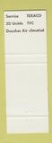 Matchbook Cover - Cap Martin Motel Restaurant La Pocatiere QC