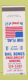 Matchbook Cover - Bail Bonds Engelbrecht