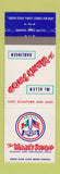 Matchbook Cover - The Man's Shop Clothes McAllen Harlingen TX