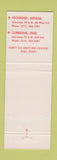 Matchbook Cover - Spirit of 76 Inns Cambridge OH Richmond IN