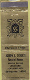 Matchbook Cover - Highland Hotel Springfield MA lobster