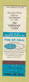 Matchbook Cover - Ken C Johnson Insurance Anchorage AK St Paul WORN
