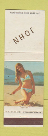 Matchbook Cover - Pinup imprint John