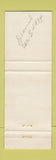 Matchbook Cover - Pinup imprint John