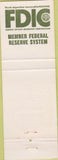 Matchbook Cover - First National Bank Harvey IL