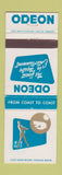 Matchbook Cover - Odeon Movie Theaters Canada