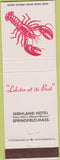 Matchbook Cover - Schulte Funeral Euclid Lyndhurst Chesterland