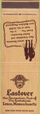 Matchbook Cover - Eastover Berkshires Lenox MA