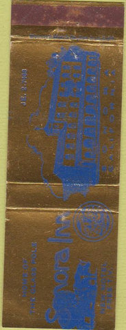 Matchbook Cover - Sonora Inn CA
