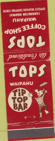 Matchbook Cover - Tops Coffee Shop Waipahu HI
