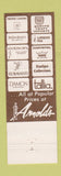 Matchbook Cover - Arnold's Men's Clothes South Philadelphia PA
