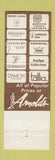 Matchbook Cover - Arnold's Men's Clothes Philadelphia PA