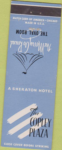Matchbook Cover - Copley Plaza Hotel