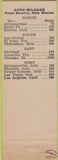 Matchbook Cover - El Rio Restaurant Socorro NM