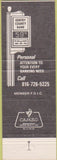 Matchbook Cover - Gentry County Bank Albany MO