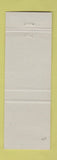 Matchbook Cover - Art Gallery of Hamilton ON ORANGE