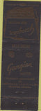 Matchbook Cover - Hotel Newburgh NY