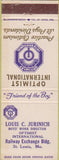 Matchbook Cover - Oak Park Motel Brunswick GA