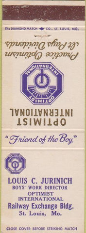 Matchbook Cover - Oak Park Motel Brunswick GA