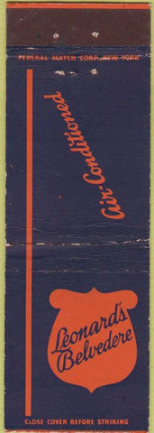 Matchbook Cover - Briarcliff Hotel Atlanta GA