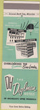 Matchbook Cover - The Deglman Hotels Sault Ste Marine MI