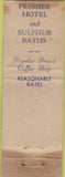 Matchbook Cover - Chalet Motels Pasadena CA