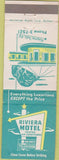 Matchbook Cover - Riviera Motel Niagara Falls NY