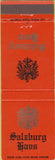 Matchbook Cover - Salzburg Haus Kansas City MO
