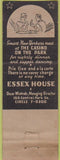 Matchbook Cover - Essex House New York City WEAR